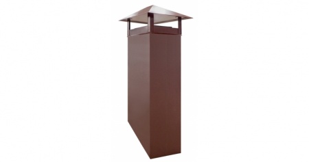 Кожух на трубу скатный Standart Satin